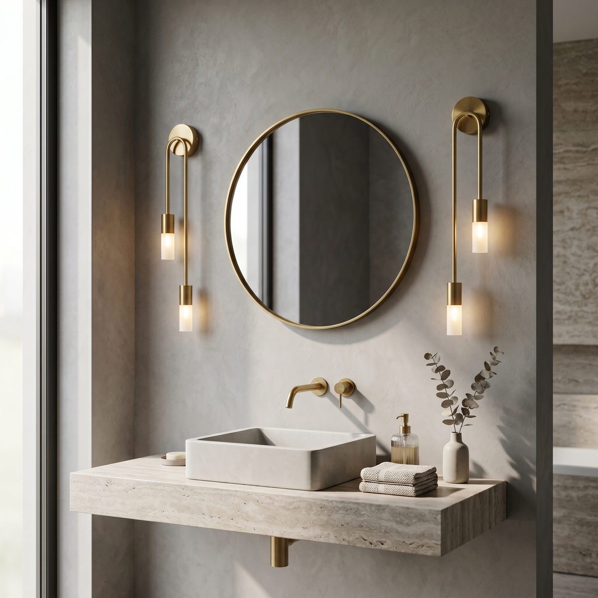 Spilla Curved Wall Sconce | Dual G9 LED Wall Light