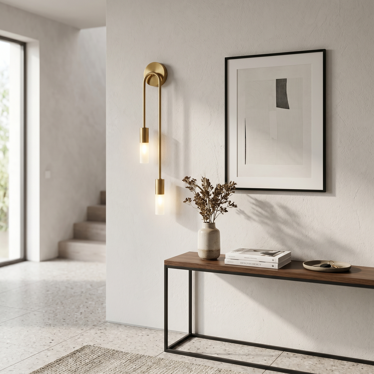 Spilla Curved Wall Sconce | Dual G9 LED Wall Light