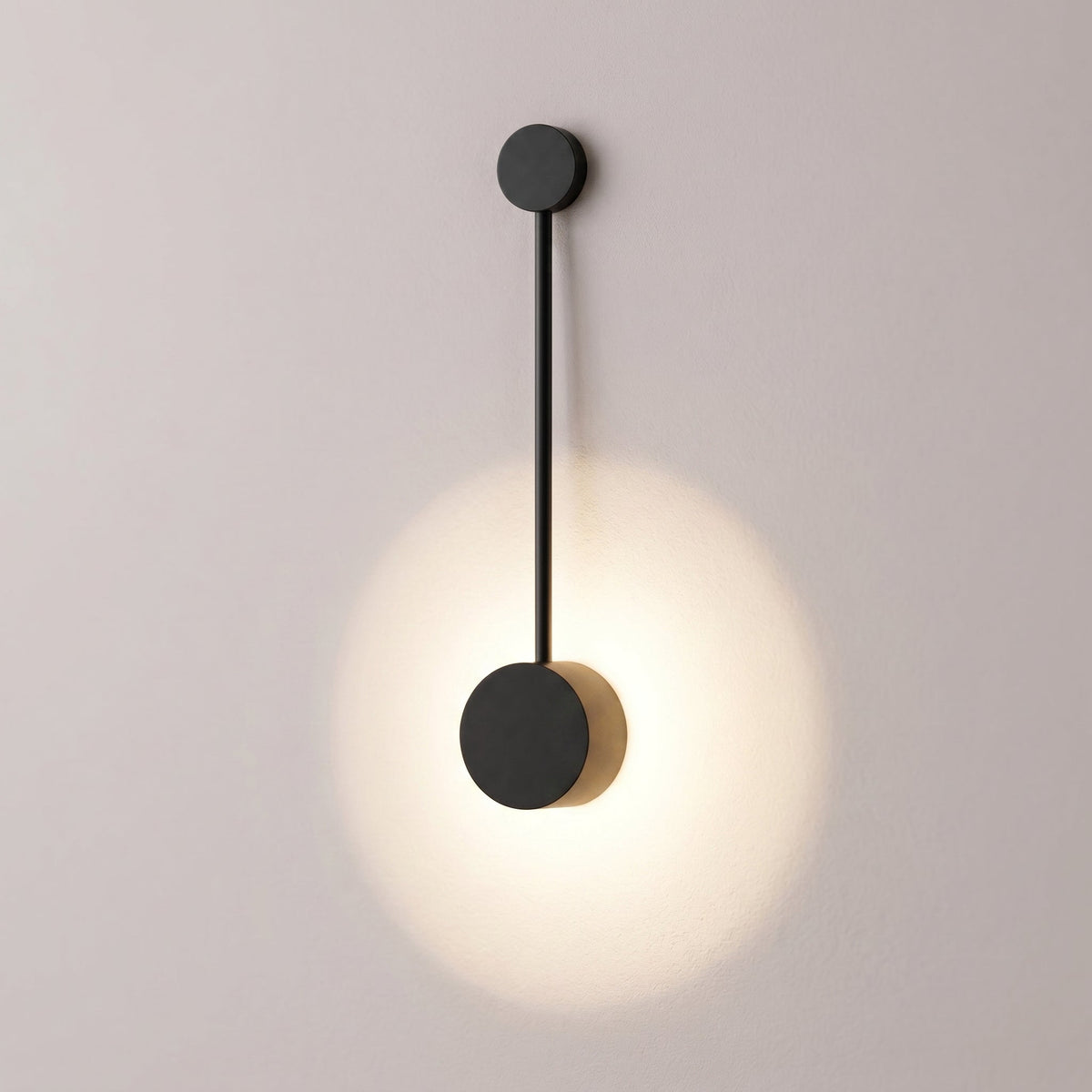 Riflesso Circular LED Wall Lamp | Art Deco Minimalist