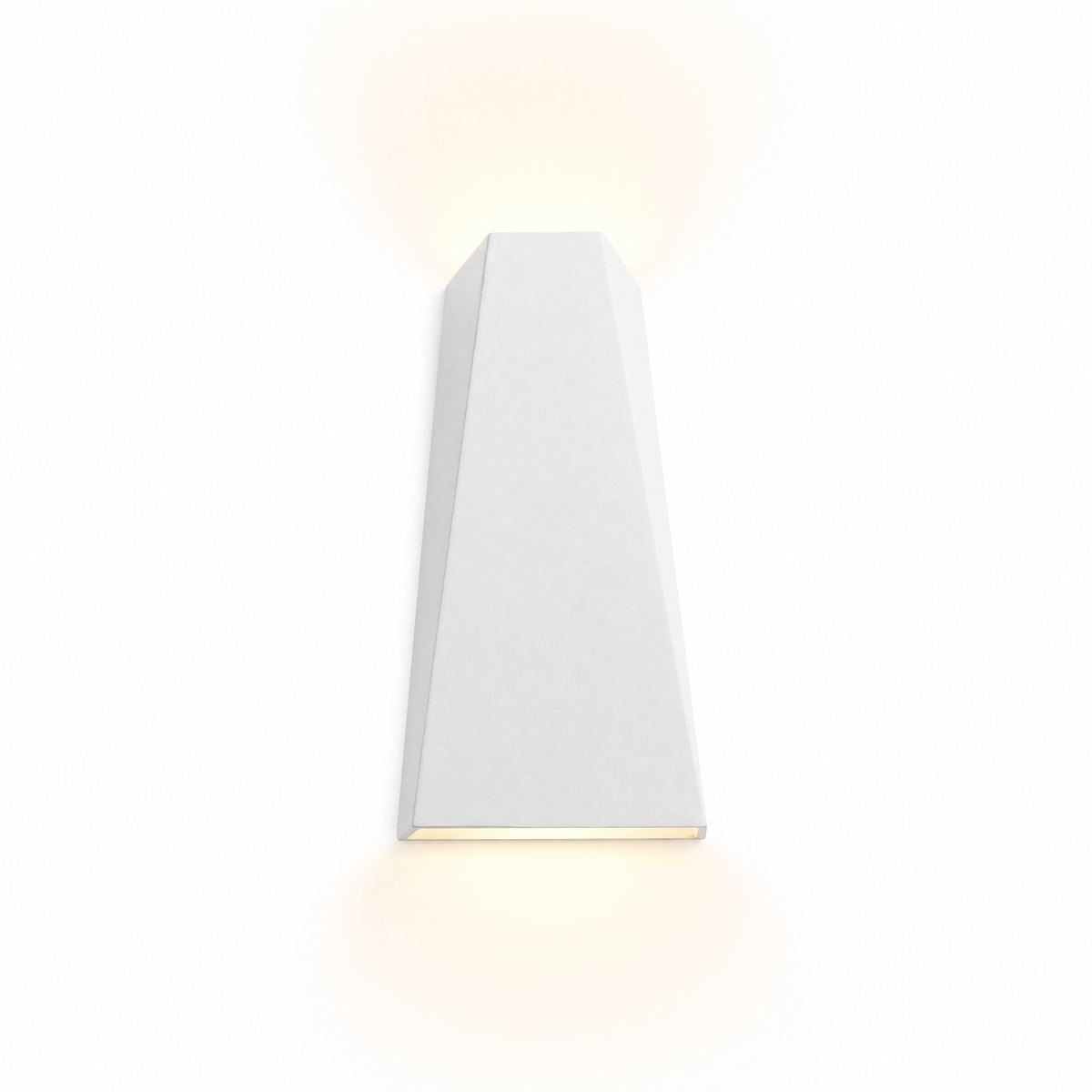 Faccetta Aurora Up Down Wall Sconce | Geometric LED