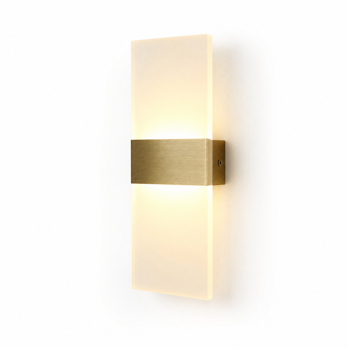 Velo Luminoso Acrylic LED Wall Sconce | Touch Sensor Up-Down