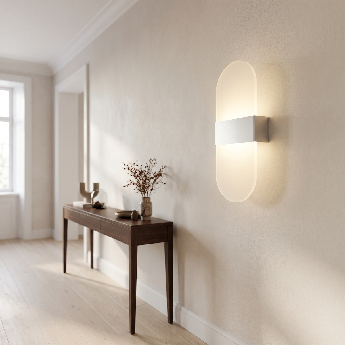 Velo Luminoso Acrylic LED Wall Sconce | Touch Sensor Up-Down